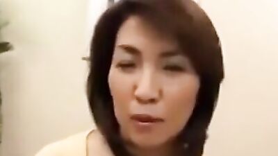 Horny Asian MILF gets screwed by old guys & young studs in amateur video