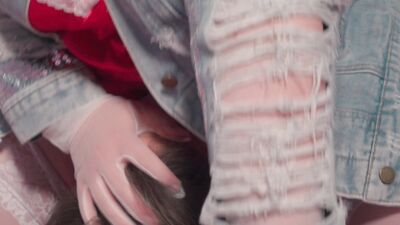 Big Ass Facesitting & Ass Shaking - Curvy MILF in White Stockings Heavy Pressing Skinny Guy with Hairy Pussy & Fat Butt