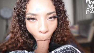 Cosplay Braceface Teen Gets A Creampie & A Huge Facial