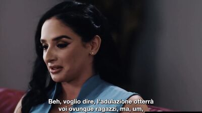 PURE TABOO Stepmom Sheena Ryder Surrenders To Stepson's DP Threesome Request - ITALIAN SUBTITLES