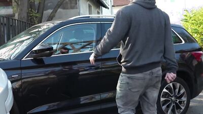 PickupClub - Busty German Teacher Kathy Deep Lost And Fucked In The Car