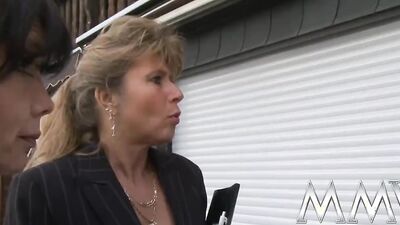 MMVFilms Mature teacher having fun with coupl