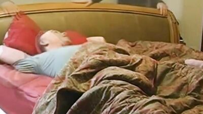 Boy with big cock and his first mature MILF