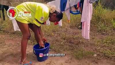 Bangnolly Africa - Wizzy bang fucked his cousin sister in a lonely compound while everyone is away