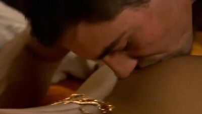 Naugthy dude is passionately licking and fingering that delicious pussy