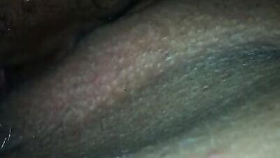 Amateur MILF is filmed from up close while having sex with her man