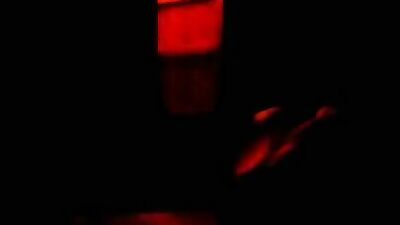 Hidden cam is filming MIFL while having sex in the dark room