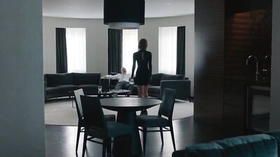 Redhead MILF cheats on her husband with her horny boss