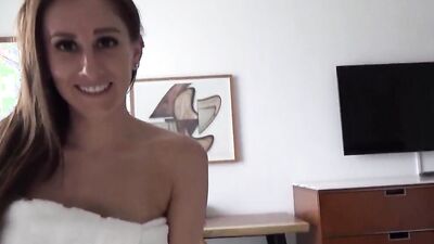 Mom swallows thick cock and takes it in her soaking wet cunt