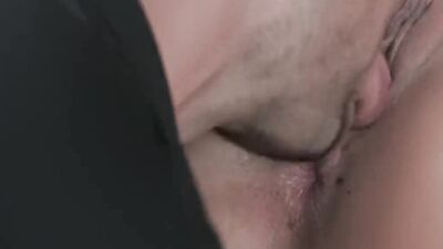 Irresistible blonde bombshell fucks with a very lucky hung guy