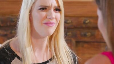Kenna James & Paige Owens are rubbing and licking one another's cherry