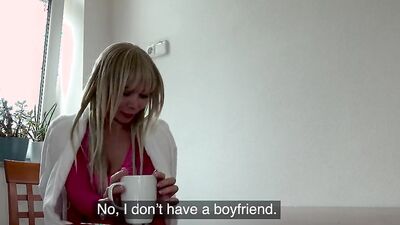 Mom Polina Max is taking hard cock in that shaved cunt