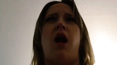 Shy chick gives POV blowjob and gets fucked by that cameraman