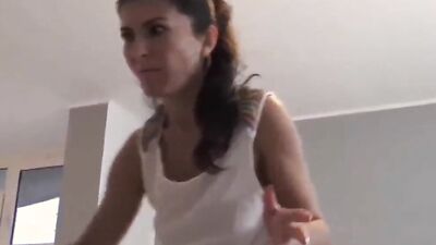 Naughty MILF is teasing her horny fans over the webcam