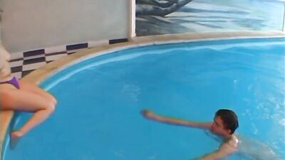 Naughty German MILF is fucked by her lover on the floor