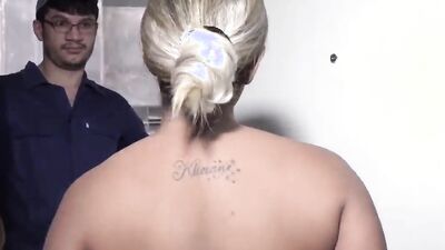 Curvy MILF is dicked down in the bedroom by a horny neighbor