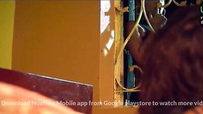 Latin girls and guys are having sex orgy in car wash