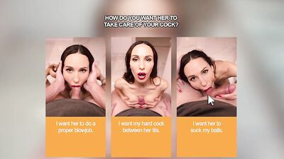 Lilu Moon sucks a hard cock and gets shagged in POV scene