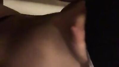 Amateur MILF moans while getting cock from behind on live webcam