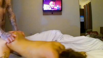 Horny amateur cougar is moaning while being poked with a hard cock