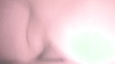 Fat woman is having buttplug up her ass while playing with dildo