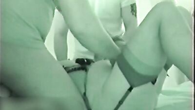 Night vision camera shows horny MILF being fucked by guys