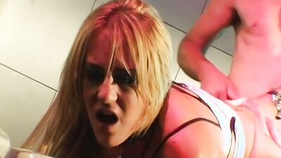 Submissive MILF is spanked and fucked in the ass by a master
