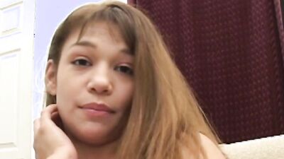 Ebony girl sucks BBC and balls before being fucked hard