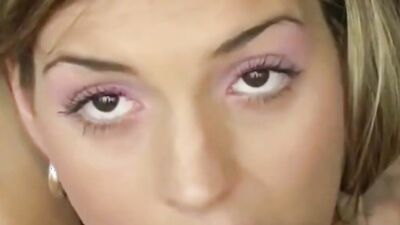 Liana Smiss flirts with the camera while taking that hard pecker
