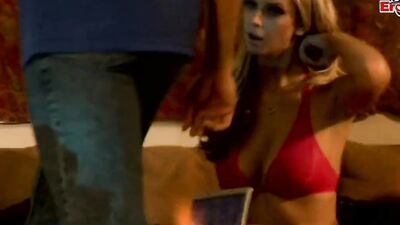 Naughty blonde MILF gets fucked in some crazy sex positions