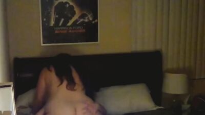 Homemade video shows husband fucking his chubby wife from behind