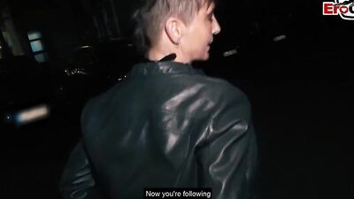 Short-haired MILF is filmed POV-style while taking a hard cock