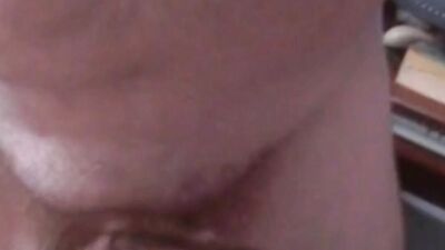 Amateur MILF is filmed from up close while polishing that knob