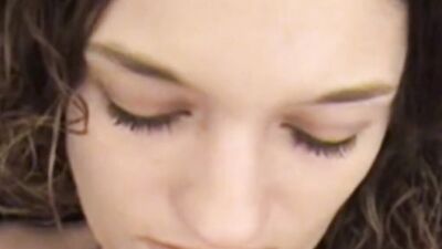 Juicy housewife is fingered and fucked in this POV-style homemade video