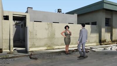 A horny MILF is fucked in this kinky adult 3D sex game