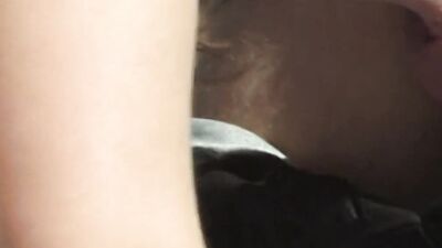 Chubby cougar and her partner are having sex on a picnic