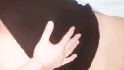 Anal and pussy fuck with chubby wife