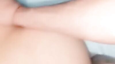 Hubby fucks ass and pussy of his chubby wife