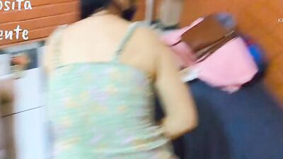 Unfaithful wife fucks with a co-worker, Pecosita Caliente