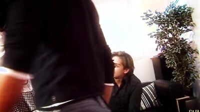Kinky babe gets her tight holes stuffed with two fat cocks