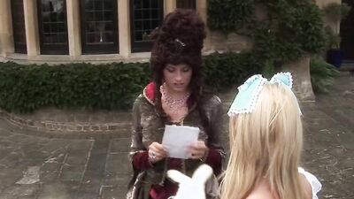 Sweet blond girl wants more than one hard cock