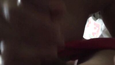 Mature BBW with a big rack stroking