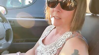 Messing Around with My Mrs in the Car