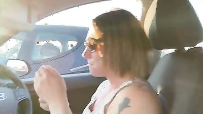 Messing Around with My Mrs in the Car