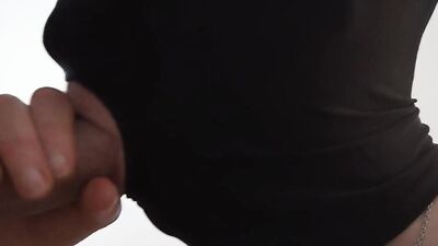 Milf Anna, Close-Up Sensual Big Dick Blowjob With Cum in Mouth - 4k