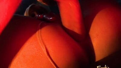 Two innocent angels are tied up in a dark dungeon