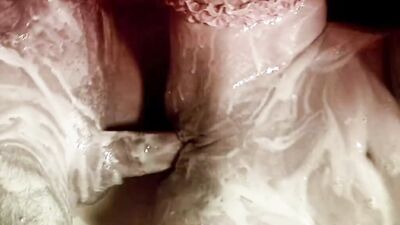Amazing blond model gets her pussy fucked after the photoshoot