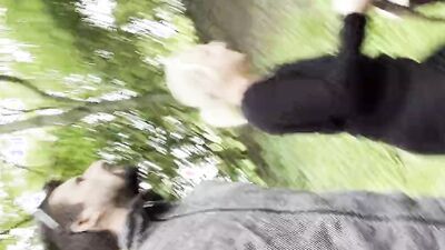 Anal on a Dog Walk Part2