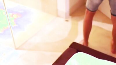 Asian Amateur Thick Ass MILF gets a Sweaty Rough Fuck