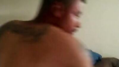I get fucked by latin thug throughout the house